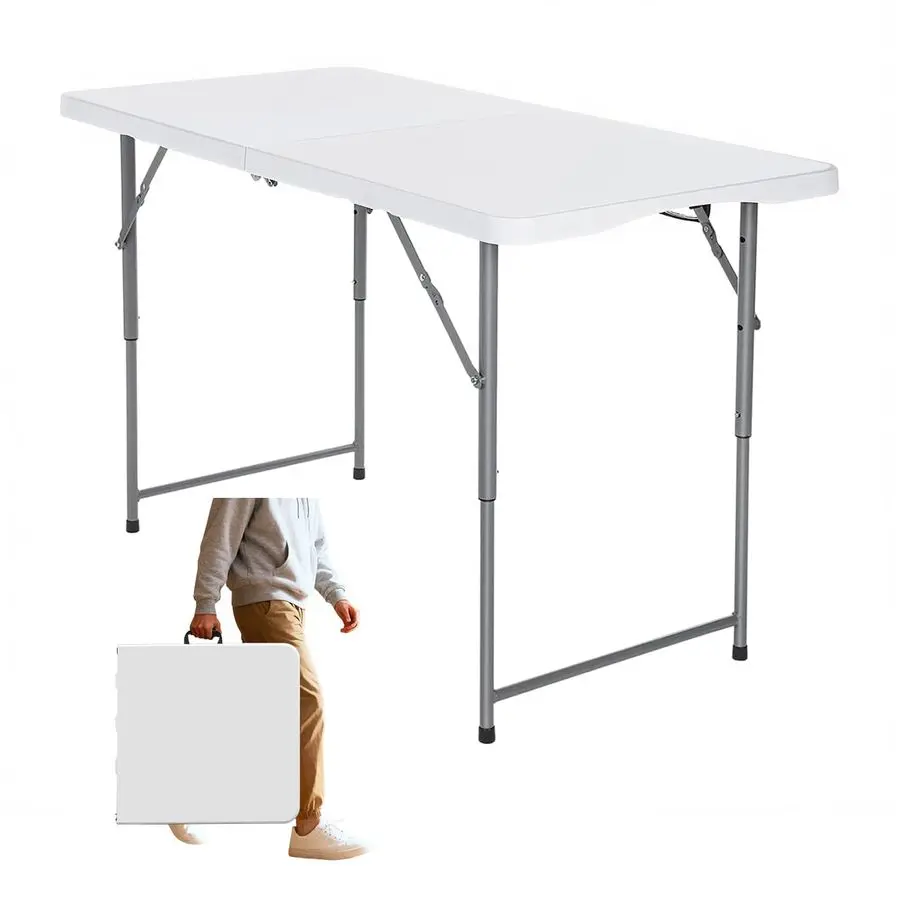 Портативный складной пластиковый стол на 4 ножках, усиленный, с регулируемой высотой и ручкой для переноски, для использования в помещении и на улице, с детским столиком, для пикников
Портативный складной пластиковый стол на 4 ножках, усиленный, с регулируемой высотой и ручкой для переноски, для использования в помещении и на улице, с детским столиком, для пикников