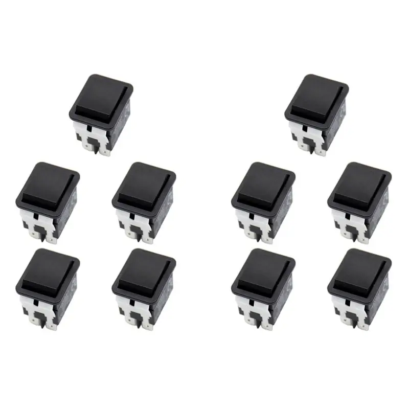 Multifunction 10X Rocker Switch, HY12-9-3 6Pins Industrial Electric Rocker Switch 125V/250V Pushbutton
Multifunction 10X Rocker Switch, HY12-9-3 6Pins Industrial Electric Rocker Switch 125V/250V Pushbutton