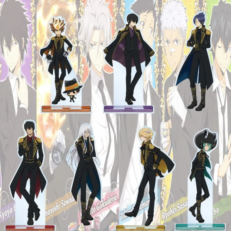 Katekyo Hitman Reborn! Reborn Tsunayoshi Sawada Hayato Gokudera Acrylic figure stand present Friend Festivals Gifts keychain
Katekyo Hitman Reborn! Reborn Tsunayoshi Sawada Hayato Gokudera Acrylic figure stand present Friend Festivals Gifts keychain