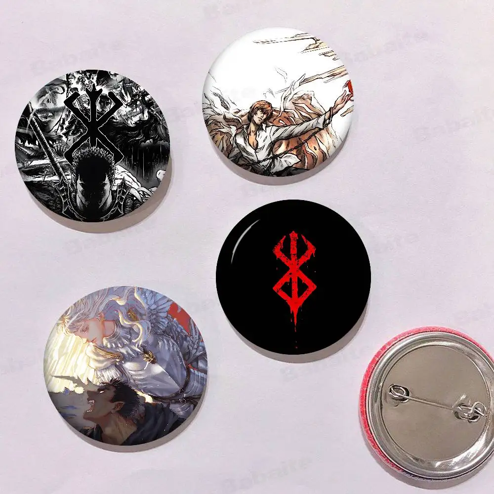 Berserk Guts Hot Anime Anime Button Pin Handmade Brooch For Clothes Cartoon Badge Backpack Decoration Jewelry Accessories
Berserk Guts Hot Anime Anime Button Pin Handmade Brooch For Clothes Cartoon Badge Backpack Decoration Jewelry Accessories