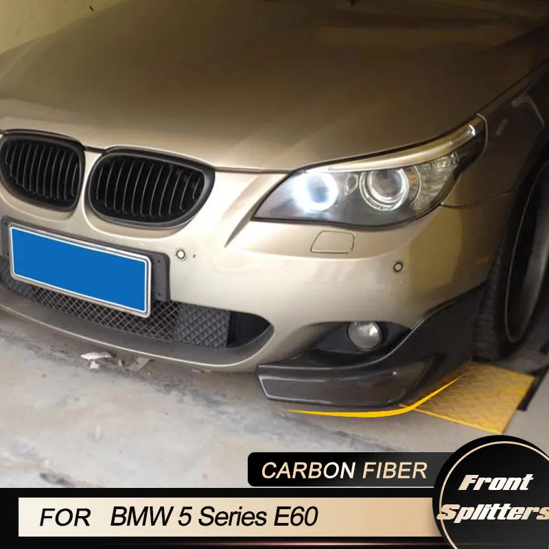 Car Front Bumper Splitters Apron Flaps for BMW 5 Series E60 M Sport 2003-2009 Racing Front Splitters Body Kits Carbon Fiber FRP
Car Front Bumper Splitters Apron Flaps for BMW 5 Series E60 M Sport 2003-2009 Racing Front Splitters Body Kits Carbon Fiber FRP