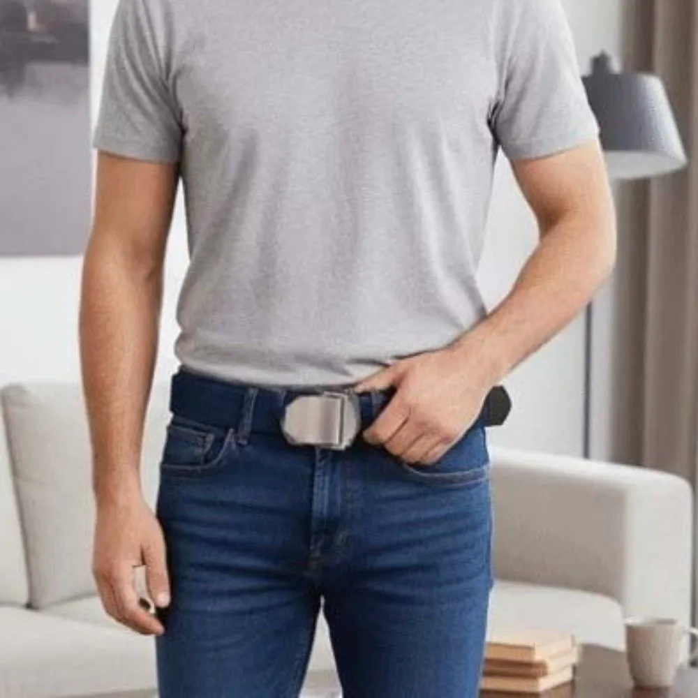 Classic Adjustable Men Weaving Belt Solid Color Texture Canvas Waistband Alloy Automatic Buckle Sturdy Cloth Belt Gifts
Classic Adjustable Men Weaving Belt Solid Color Texture Canvas Waistband Alloy Automatic Buckle Sturdy Cloth Belt Gifts