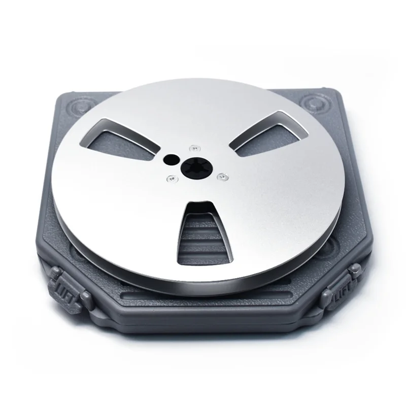 7Inch Empty Takeup Reel With Empty Take Up Reels Storage Box Portable Full Protection Open Reel Recording Tape Box Case B-AU47
7Inch Empty Takeup Reel With Empty Take Up Reels Storage Box Portable Full Protection Open Reel Recording Tape Box Case B-AU47