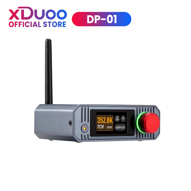 XDUOO DP-01 Lossless Music Streamer Player DP01 Support PCM768kHz/32bit DSD512, MQA Rich Output lnterfaces
XDUOO DP-01 Lossless Music Streamer Player DP01 Support PCM768kHz/32bit DSD512, MQA Rich Output lnterfaces