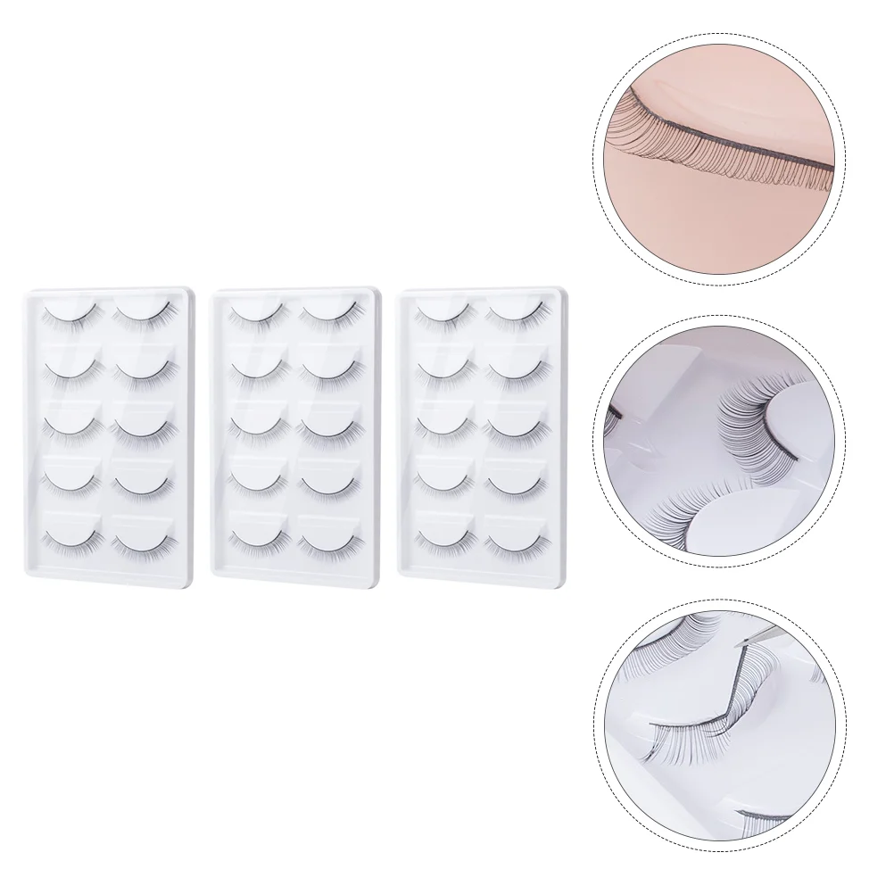 3 Sets Practice False Eyelashes Makeup Creative Delicate Extension Dense Salon Fake
3 Sets Practice False Eyelashes Makeup Creative Delicate Extension Dense Salon Fake