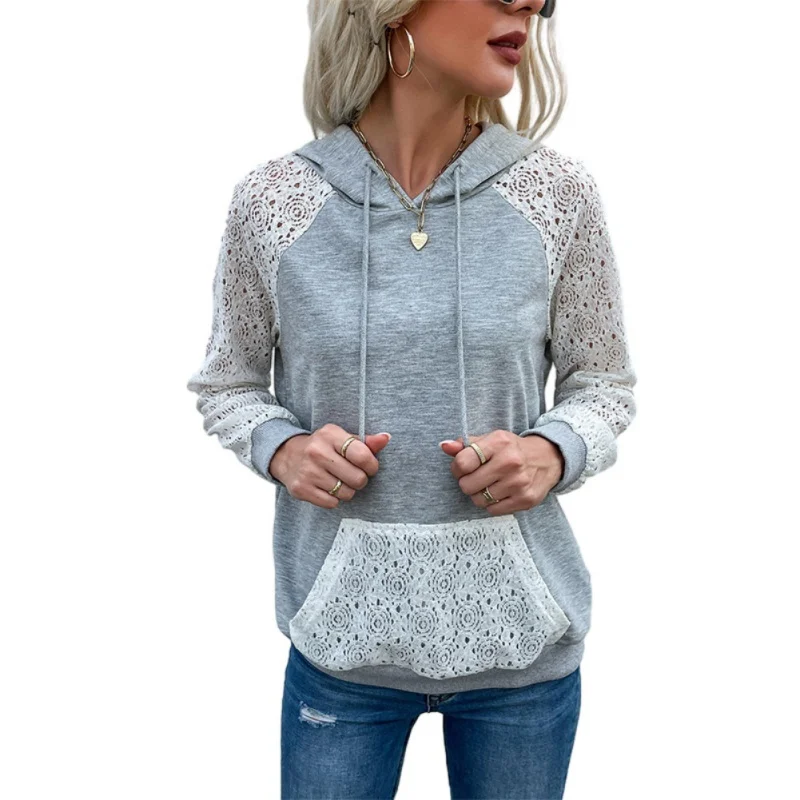 Women Hoodies Fall Long Sleeve Drawstring Pullover Tops With Pockets Fashion Loose Casual Pullover
Women Hoodies Fall Long Sleeve Drawstring Pullover Tops With Pockets Fashion Loose Casual Pullover
