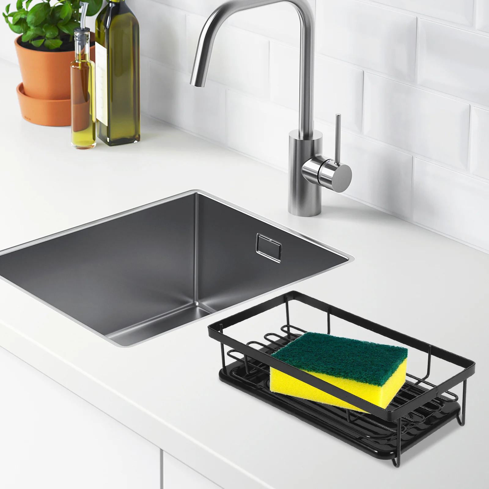 Sponge Holder Drain Rack For Sink Sponge Holder Storage Countertop Organizer Kitchen Sink Rack Drainer Kitchen Supply
Sponge Holder Drain Rack For Sink Sponge Holder Storage Countertop Organizer Kitchen Sink Rack Drainer Kitchen Supply