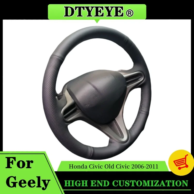 Car Hand Sewing Steering Wheel Cover For Honda Civic Old Civic 2006-2011 Customized Microfiber Leather DIY Steering Wheel Braid
Car Hand Sewing Steering Wheel Cover For Honda Civic Old Civic 2006-2011 Customized Microfiber Leather DIY Steering Wheel Braid
