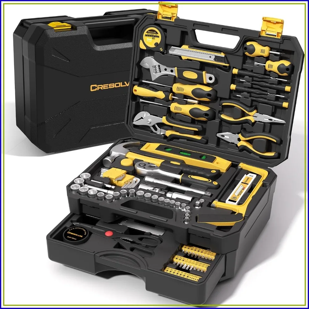 328-Piece Tool Kit with Drawer, Household & Auto Repair Set, Perfect for DIY and Homeowner
328-Piece Tool Kit with Drawer, Household & Auto Repair Set, Perfect for DIY and Homeowner