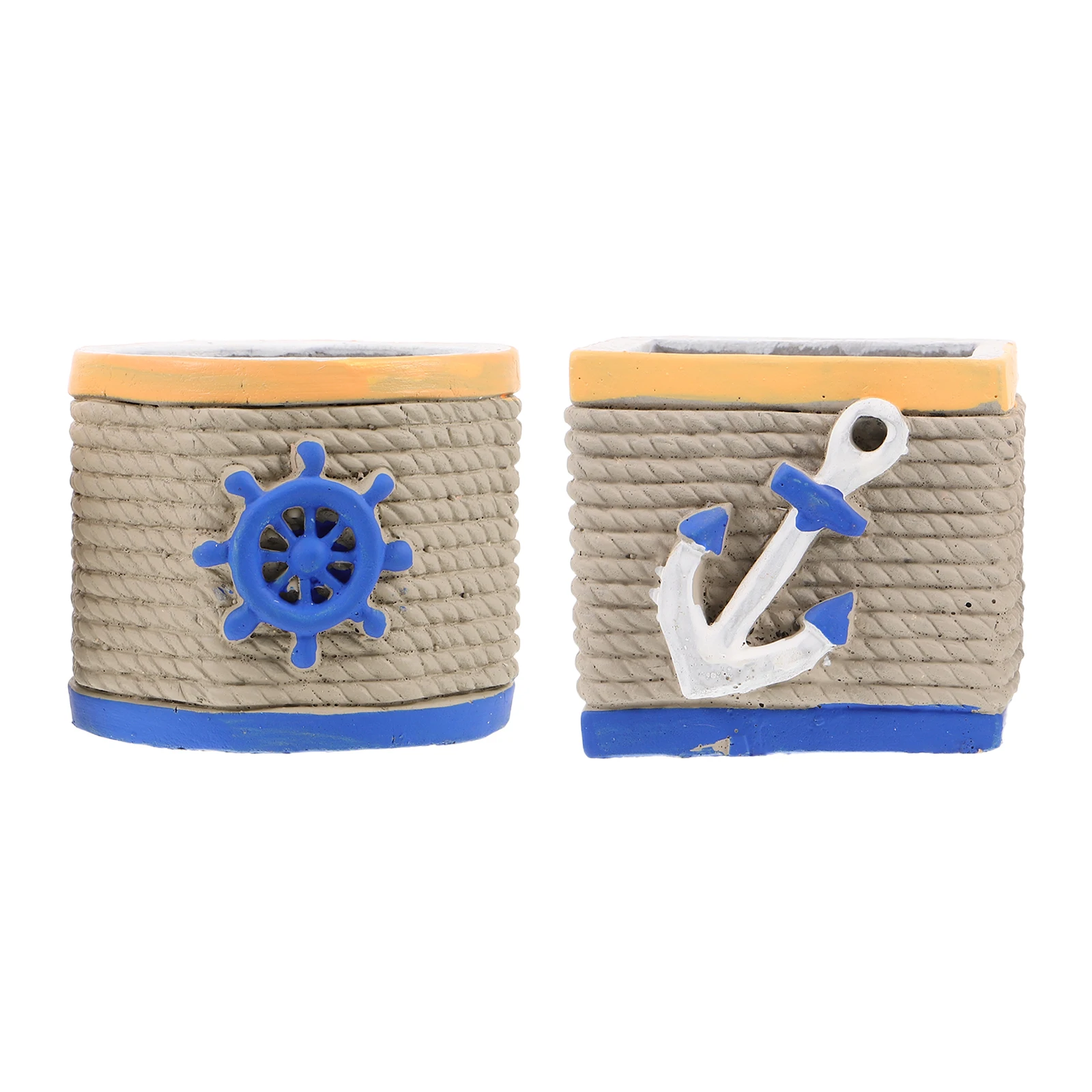 2 pcs Creative Flowerpot Small Indoor Planter Cute Desk Pot Mini Bonsai Succulent Cactus Plant Holder Garden Decor 
2 pcs Creative Flowerpot Small Indoor Planter Cute Desk Pot Mini Bonsai Succulent Cactus Plant Holder Garden Decor