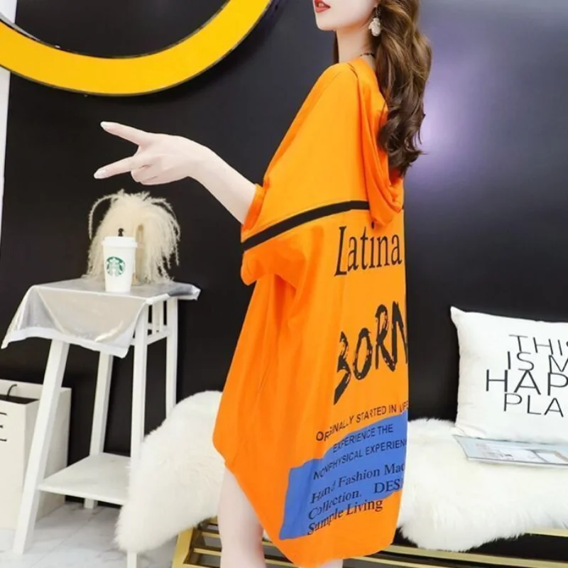 DAYIFUN-Women's Oversized T Shirt Dresses Midi Long Tee Casual Loose Harajuku Short Sleeve Robe Hoodies Pullovers Female Clothes
DAYIFUN-Women's Oversized T Shirt Dresses Midi Long Tee Casual Loose Harajuku Short Sleeve Robe Hoodies Pullovers Female Clothes