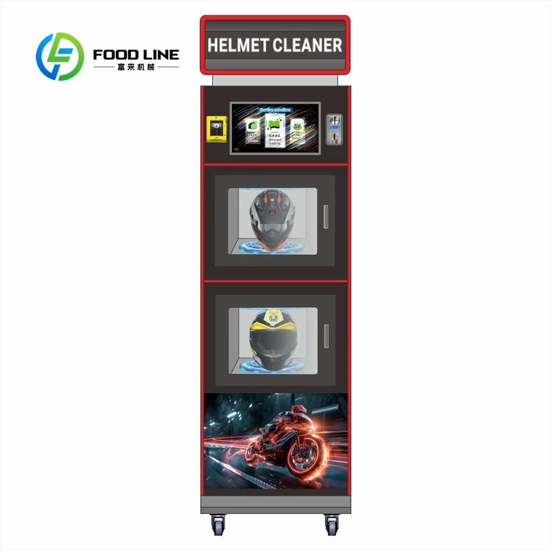 Customized SDK Enabled Cloud-Based Automatic Helmet Cleaning Disinfection Vending Machine for Racing Motorcycle Bicycle Helmets
Customized SDK Enabled Cloud-Based Automatic Helmet Cleaning Disinfection Vending Machine for Racing Motorcycle Bicycle Helmets