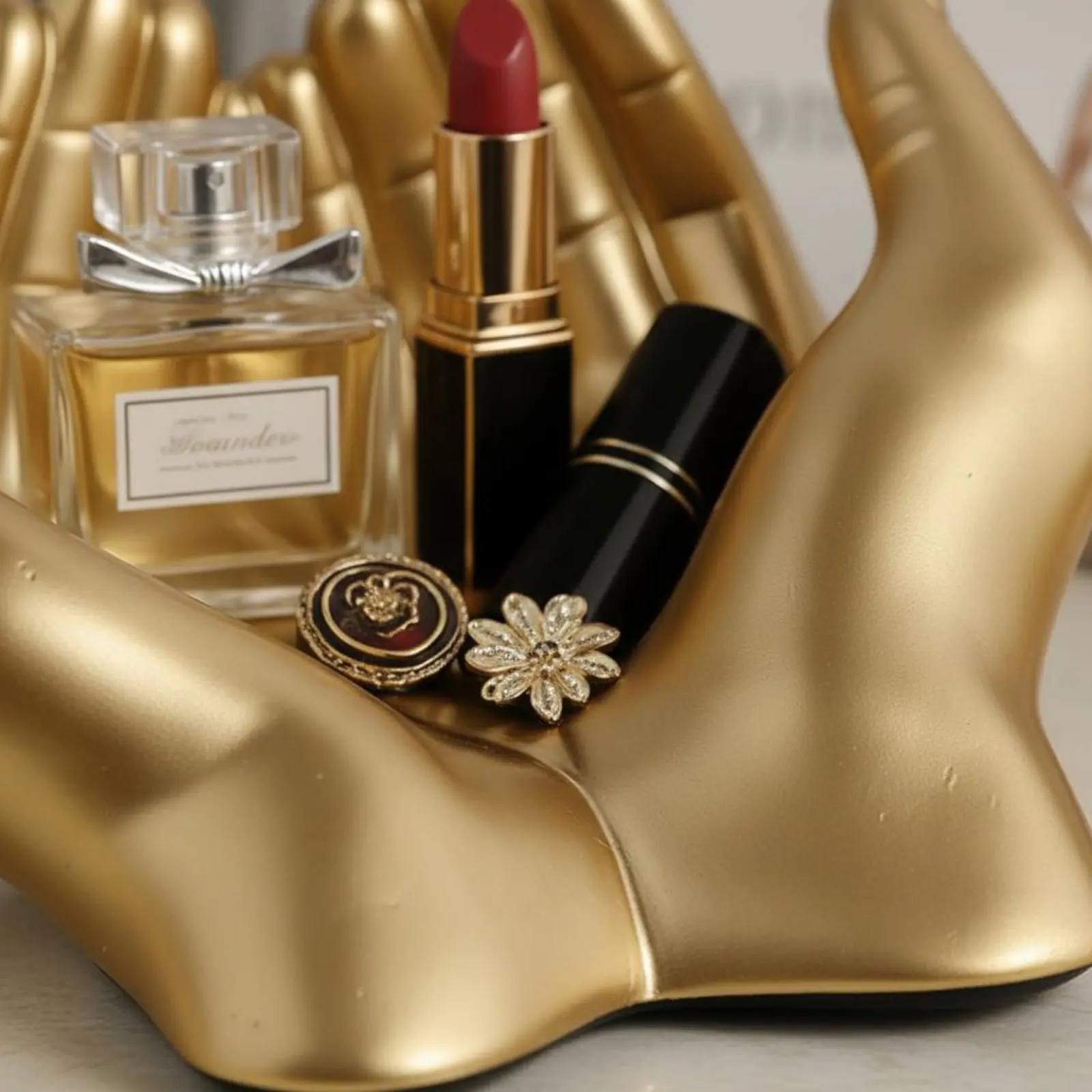 Cupped Hands Jewelry Dish Elegant Decor Resin Hand Jewelry Holder Hand Shaped Key Tray Fine Craftsmanship Cupped Hands Tray
Cupped Hands Jewelry Dish Elegant Decor Resin Hand Jewelry Holder Hand Shaped Key Tray Fine Craftsmanship Cupped Hands Tray