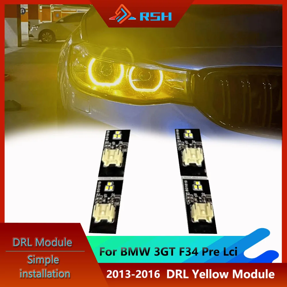 Car Headlight Assembly Chip For BMW 3GT F34 CSL DRL Lemon Yellow Daytime Running Light Module LED board Plug And Play
Car Headlight Assembly Chip For BMW 3GT F34 CSL DRL Lemon Yellow Daytime Running Light Module LED board Plug And Play