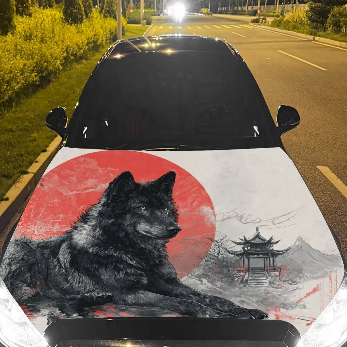 Car Decals A Wolf Set Against A Background Featuring Japanese - Style Elements Car Hood Sticker, Waterproof Self - Adhesive Viny
Car Decals A Wolf Set Against A Background Featuring Japanese - Style Elements Car Hood Sticker, Waterproof Self - Adhesive Viny