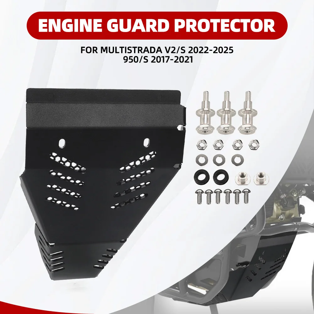 Motorcycle Front Engine Guard Baffle Engine Housing Protection For Ducati MultiStrada V2/S 2022 2023 2024 2025 950/S 2017-2021
Motorcycle Front Engine Guard Baffle Engine Housing Protection For Ducati MultiStrada V2/S 2022 2023 2024 2025 950/S 2017-2021