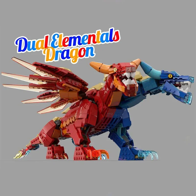 NEW 1980PCS MOC Dual Elementals Dragon Figure Collection Series Toys Boys Gifts DIY Building Blocks Anime Series
NEW 1980PCS MOC Dual Elementals Dragon Figure Collection Series Toys Boys Gifts DIY Building Blocks Anime Series