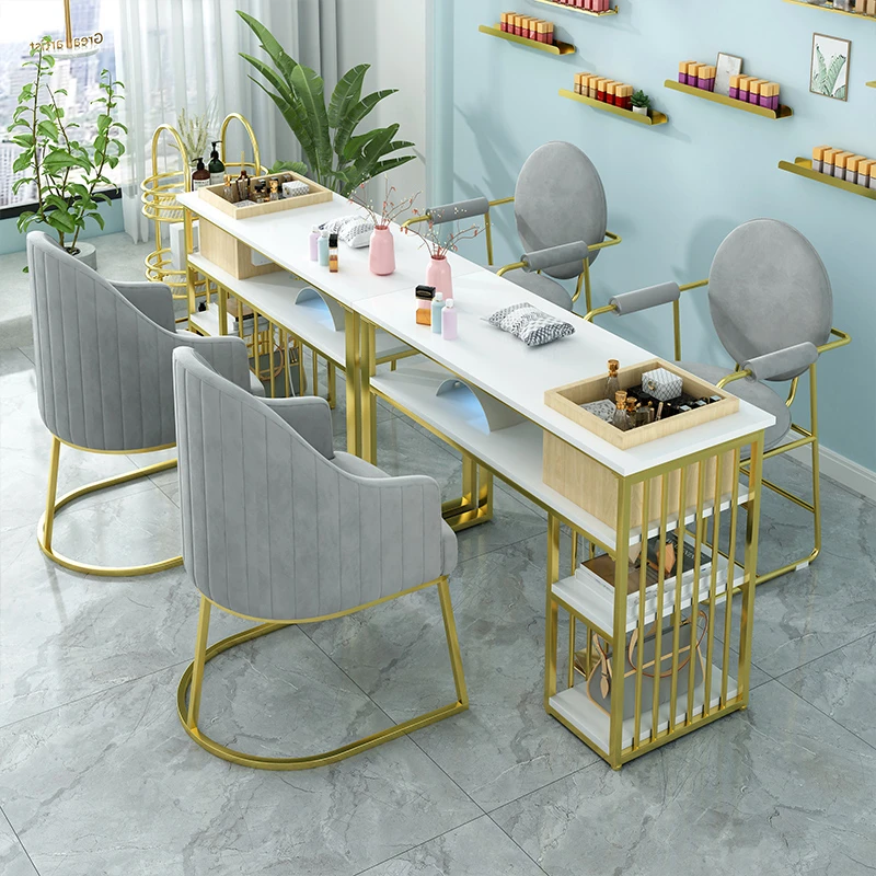 Light Luxury Fashion Manicure Tables Modern Minimalist Single Double Manicure Table Japanese High-end Multifunctional Nail Table
Light Luxury Fashion Manicure Tables Modern Minimalist Single Double Manicure Table Japanese High-end Multifunctional Nail Table