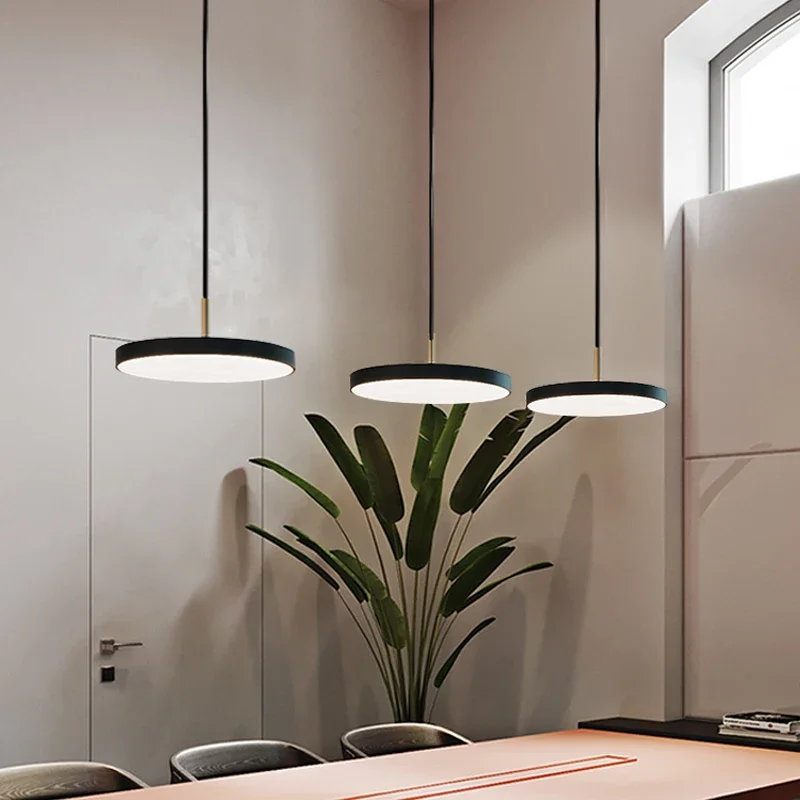 Nordic LED Pendant Light 23-40cm Disc Hanging Lights For Bedroom Aisle Living Rooms Kitchen Study Home Decoration Fixture
Nordic LED Pendant Light 23-40cm Disc Hanging Lights For Bedroom Aisle Living Rooms Kitchen Study Home Decoration Fixture