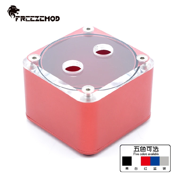 FREEZEMOD MINI PC Water Cooling Reservoir Small Water Tank Box Aluminum Alloy Acrylic Cover 200ml
FREEZEMOD MINI PC Water Cooling Reservoir Small Water Tank Box Aluminum Alloy Acrylic Cover 200ml