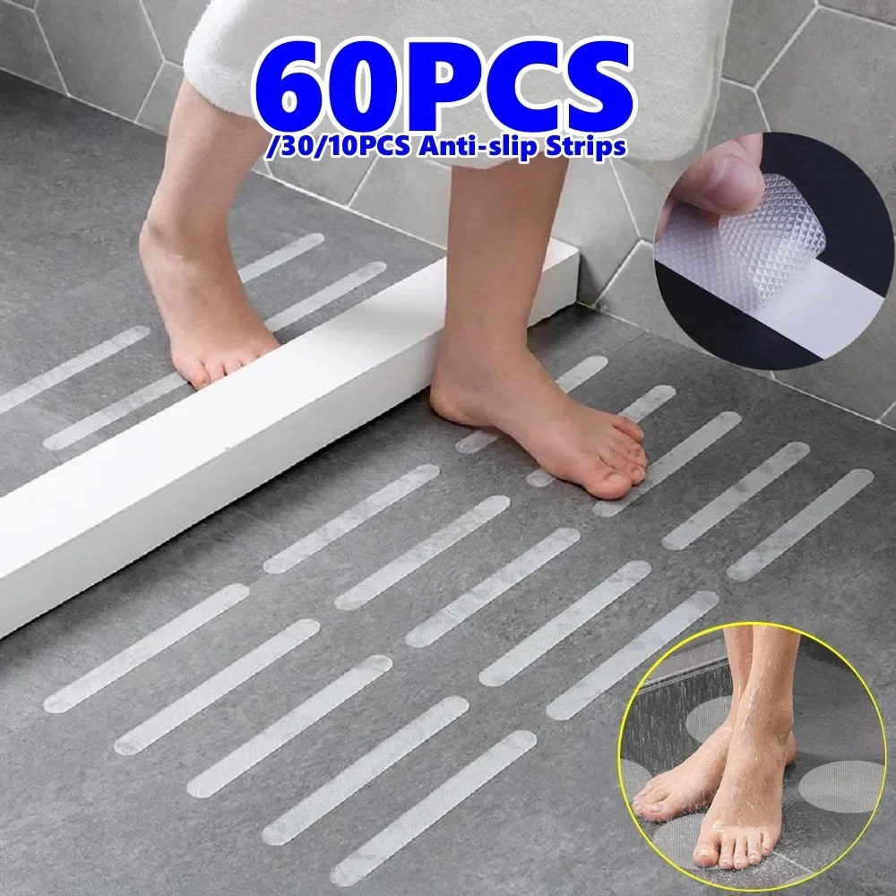 New Anti-Slip Strips Shower Stickers Bath Safety Strips Transparent Non Slip Strips Stickers Bathtubs Showers Stairs Floors
New Anti-Slip Strips Shower Stickers Bath Safety Strips Transparent Non Slip Strips Stickers Bathtubs Showers Stairs Floors