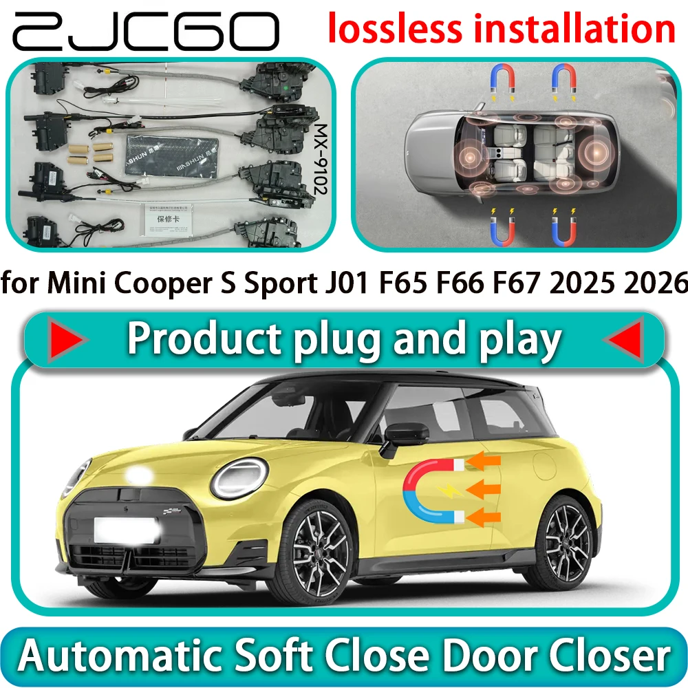 for Mini Cooper S Sport J01 F65 F66 F67 2025 2026 OEM Auto Pull Soft Close Door Kit Power Latch Door Catch Soft Closing Assist
for Mini Cooper S Sport J01 F65 F66 F67 2025 2026 OEM Auto Pull Soft Close Door Kit Power Latch Door Catch Soft Closing Assist