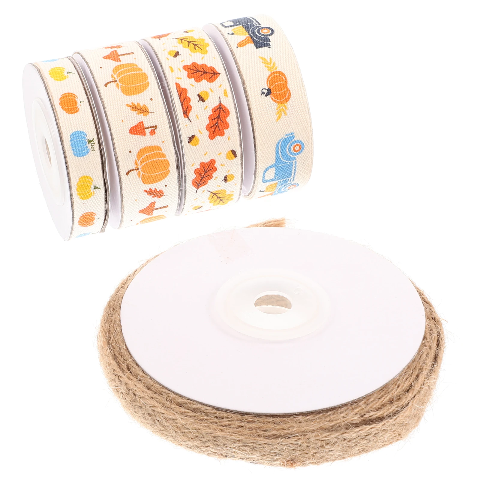5 Rolls Pumpkin Truck Decoration Ribbon Cartoon Crafts Fall Thanksgiving Day Wreath Wired Ribbons for Crafting Decorations
5 Rolls Pumpkin Truck Decoration Ribbon Cartoon Crafts Fall Thanksgiving Day Wreath Wired Ribbons for Crafting Decorations