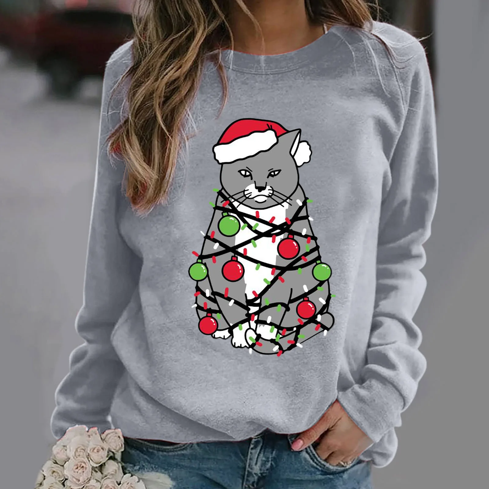 Spring and Autumn New Women's Casual Round Neck Long Sleeve Top Sweater Fashion Loose Female and Lady Tops Shirts
Spring and Autumn New Women's Casual Round Neck Long Sleeve Top Sweater Fashion Loose Female and Lady Tops Shirts
