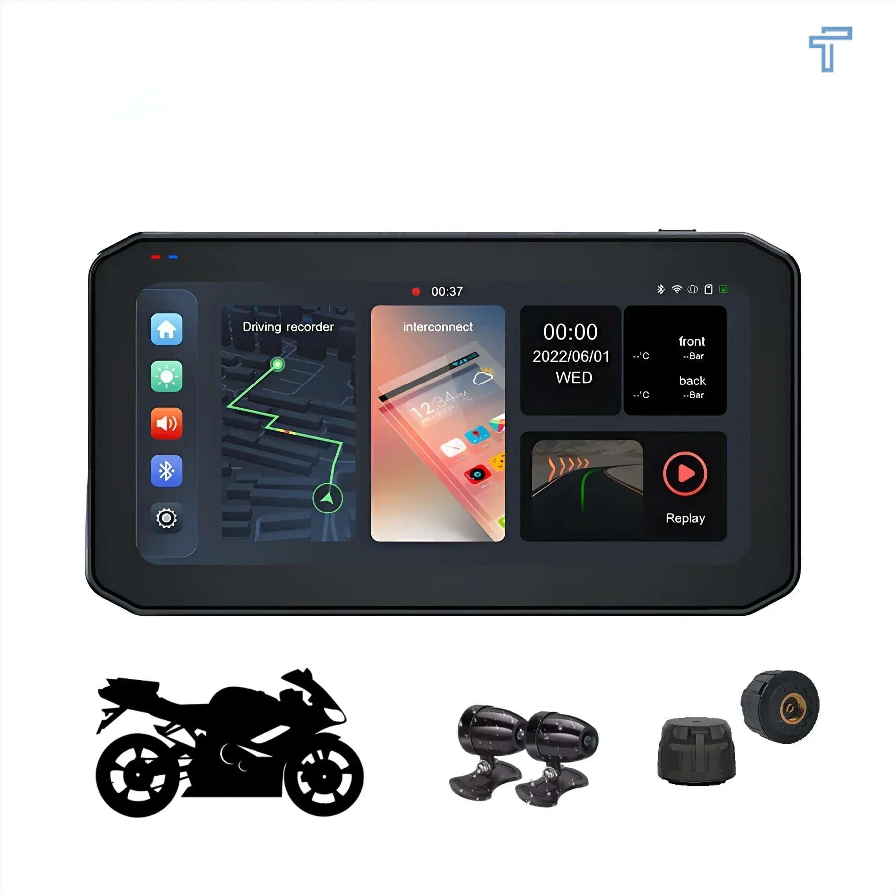 Zmecar Portable Waterproof Motorcycle Wireless Carplay Android Auto 6.25" Smart Screen Navigation GPS For Motorcycle
Zmecar Portable Waterproof Motorcycle Wireless Carplay Android Auto 6.25" Smart Screen Navigation GPS For Motorcycle