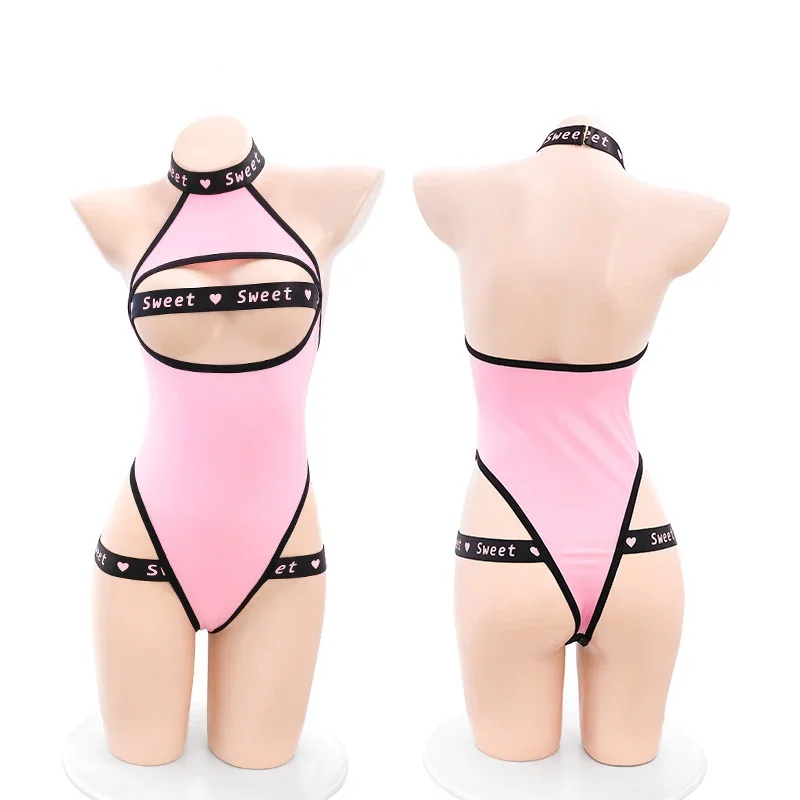 Anime Pink Sweet Heart Baby Hollow Bodysuit Car Model Cheerleading Sexy Uniform Cosplay Women Roleplay Underwear Lingerie outfit
Anime Pink Sweet Heart Baby Hollow Bodysuit Car Model Cheerleading Sexy Uniform Cosplay Women Roleplay Underwear Lingerie outfit