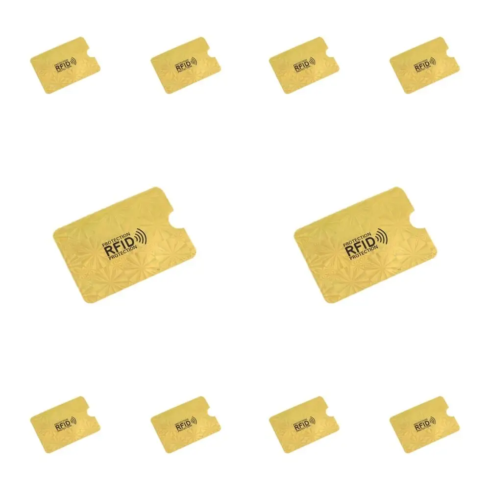 10pcs NFC Blocking Anti RFID Card Holder Aluminium Foil Reader Lock NFC Blocking Case Korean Style Lightweight ID Card Box
10pcs NFC Blocking Anti RFID Card Holder Aluminium Foil Reader Lock NFC Blocking Case Korean Style Lightweight ID Card Box