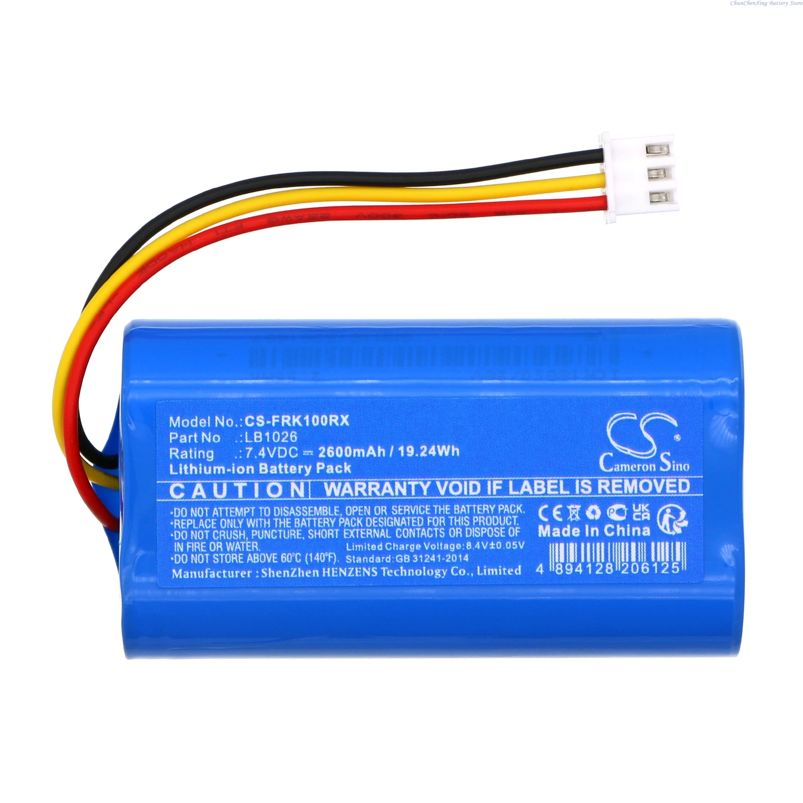 Cameron Sino 7.4V 2600mAh Remote Controller Battery LB1026 for FrSky Horus X10S Expres, Horus X10, X10S, X7 +TOOL
Cameron Sino 7.4V 2600mAh Remote Controller Battery LB1026 for FrSky Horus X10S Expres, Horus X10, X10S, X7 +TOOL