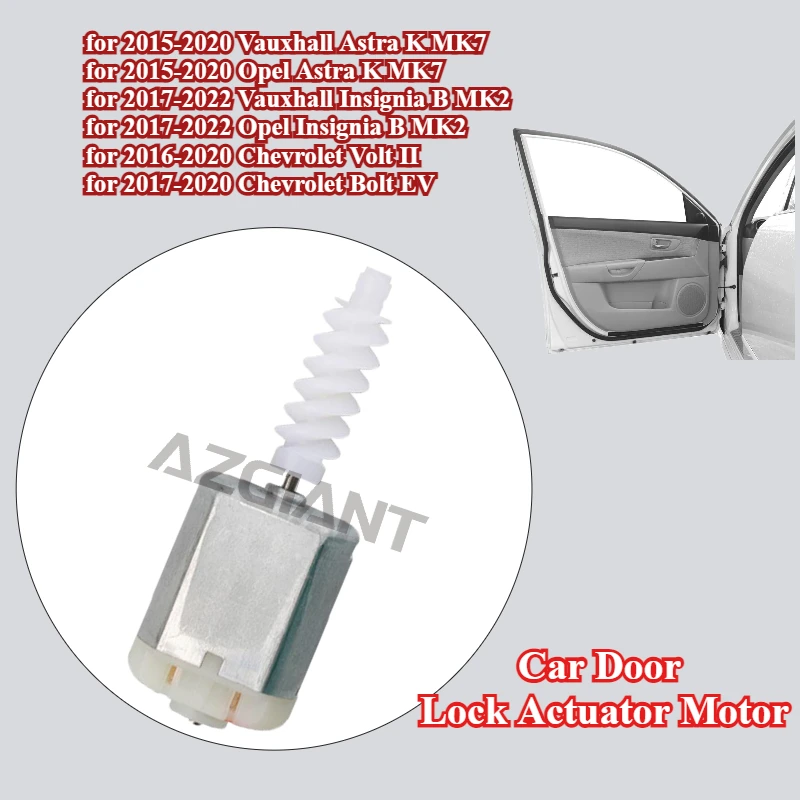 AZGIANT 3027489 1020861 1182382 car Door Lock Actuator Motor 12V for Vauxhall Opel K MK7/Insignia B MK2/hevrolet Volt II/Bolt EV
AZGIANT 3027489 1020861 1182382 car Door Lock Actuator Motor 12V for Vauxhall Opel K MK7/Insignia B MK2/hevrolet Volt II/Bolt EV