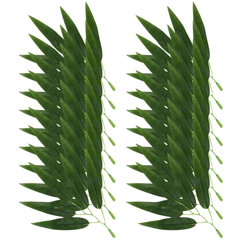 30 Pcs Bamboo Fake Leaves For Crafts Leaves Faux Plants Decor Home Garden Party Restaurant Cake Wreath Reusable Non Fade
30 Pcs Bamboo Fake Leaves For Crafts Leaves Faux Plants Decor Home Garden Party Restaurant Cake Wreath Reusable Non Fade