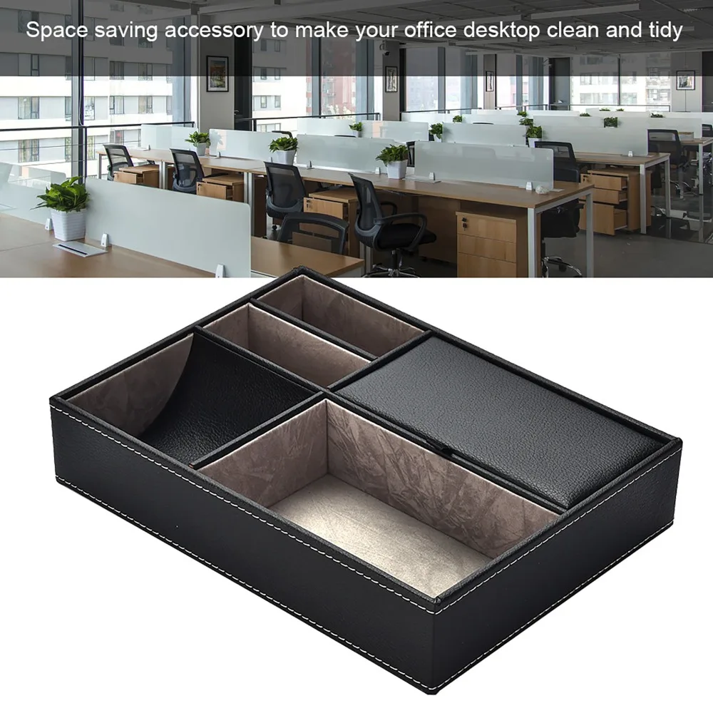 Stylish PU Leather Storage Box Multifunctional Desktop Desktop Organizer Household Large Capacity Storage Organizer Storage
Stylish PU Leather Storage Box Multifunctional Desktop Desktop Organizer Household Large Capacity Storage Organizer Storage