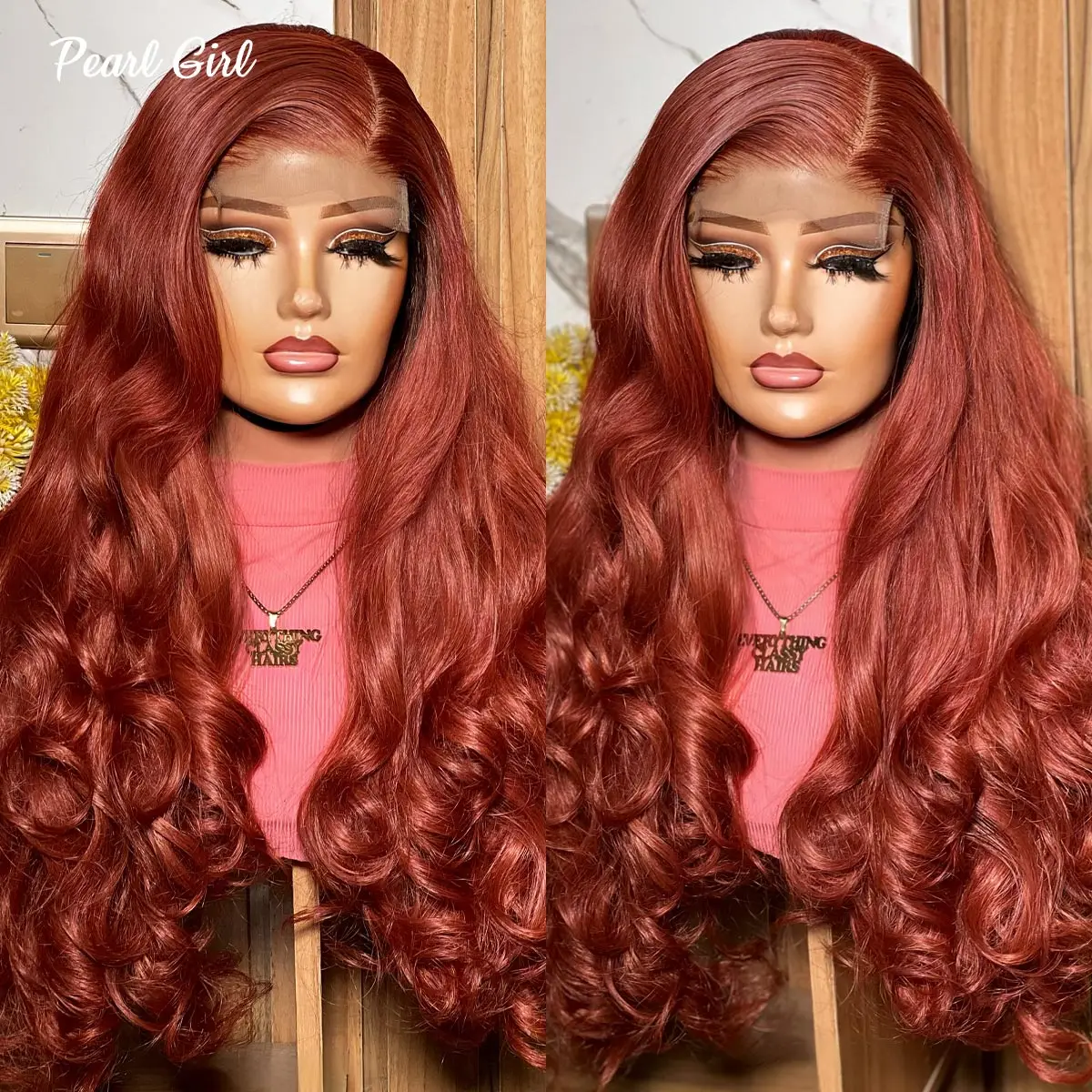 Ginger Color 13x6 13x4 Lace Loose Bouncy Curls Human Hair Wigs Pre Plucked 4x4 Glueless Wig for Woman 400 Density Ready to Wear
Ginger Color 13x6 13x4 Lace Loose Bouncy Curls Human Hair Wigs Pre Plucked 4x4 Glueless Wig for Woman 400 Density Ready to Wear
