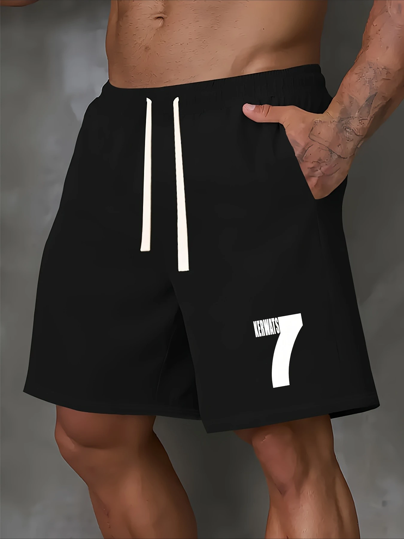 Men's Summer Fashion Number Print Casual Shorts Loose Fit Elastic Waistband with Drawstring Suitable for Everyday Wear
Men's Summer Fashion Number Print Casual Shorts Loose Fit Elastic Waistband with Drawstring Suitable for Everyday Wear