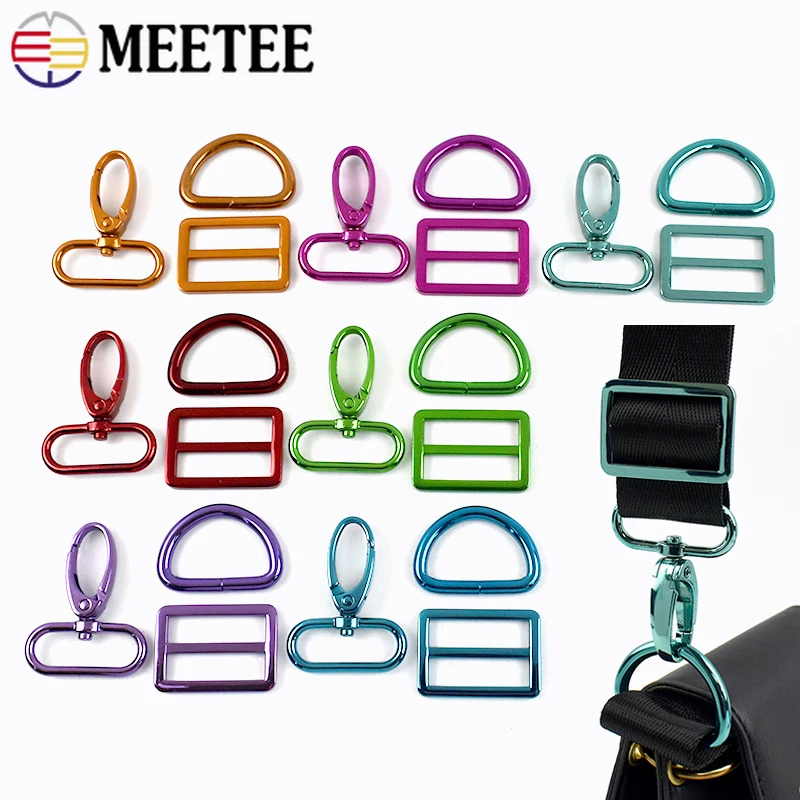 2Set 20-38mm Metal Buckles Accessories for Handbags Webbing Strap Trigger Lobster Clasps Adjust Slider Tri-Glide D Ring Hook Kit
2Set 20-38mm Metal Buckles Accessories for Handbags Webbing Strap Trigger Lobster Clasps Adjust Slider Tri-Glide D Ring Hook Kit