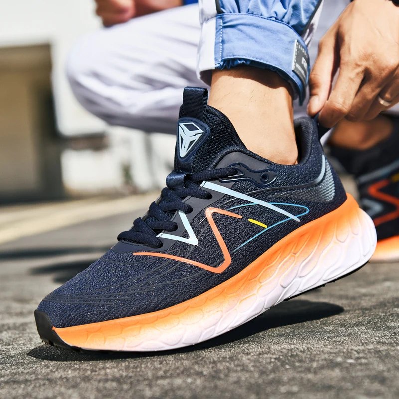 Men's shoes, shock-absorbing running shoes, new summer youth sports and casual shoes, dad shoes, anti-slip and breathable shoes
Men's shoes, shock-absorbing running shoes, new summer youth sports and casual shoes, dad shoes, anti-slip and breathable shoes
