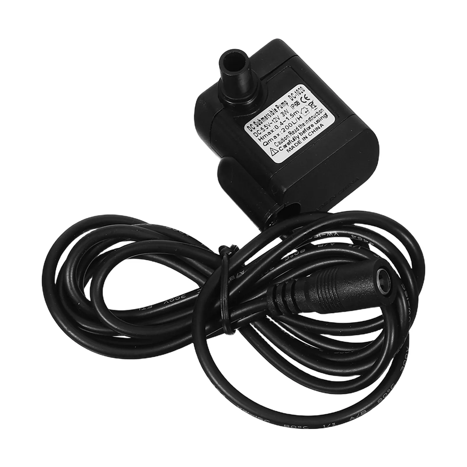 Micro Submersible Pump 12V 3W Mini DC Adjustable Water Pump Adjustable 46 Inch Cord 200L Rate Aquarium Pond
Micro Submersible Pump 12V 3W Mini DC Adjustable Water Pump Adjustable 46 Inch Cord 200L Rate Aquarium Pond