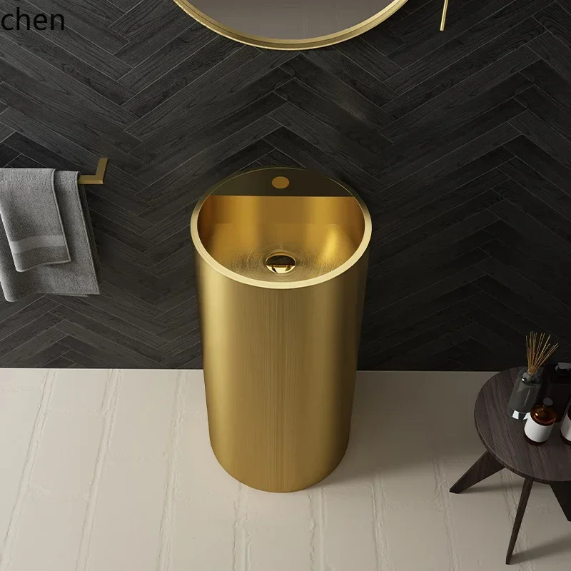YSround stainless steel column type washbasin hotel homestay washbasin integrated floor pool
YSround stainless steel column type washbasin hotel homestay washbasin integrated floor pool