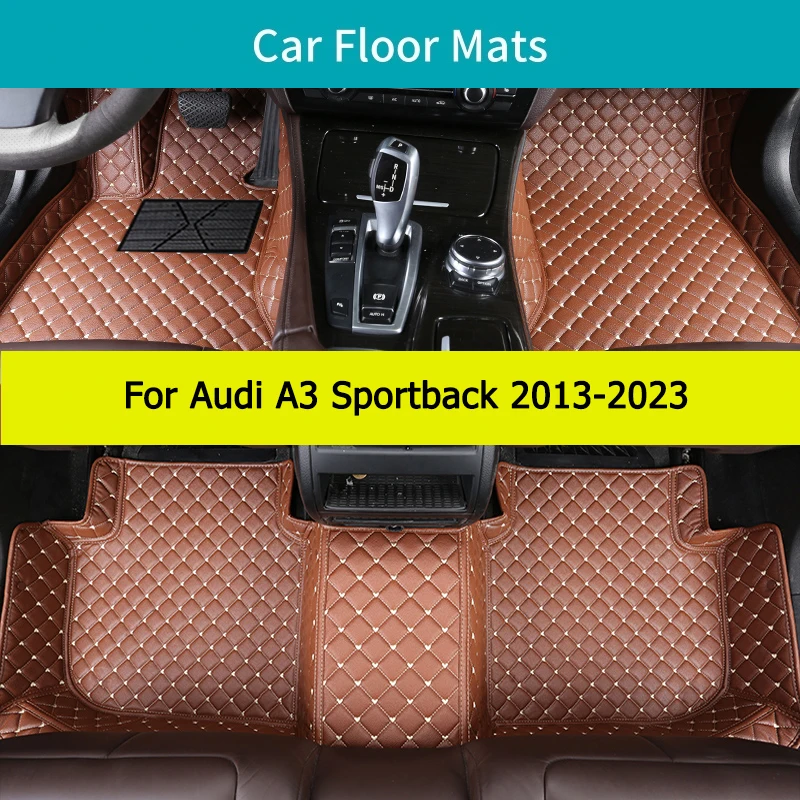 Автомобильные коврики для Audi A3 Sportback 2013-2023, автомобильные коврики, аксессуары для автомобиля
Автомобильные коврики для Audi A3 Sportback 2013-2023, автомобильные коврики, аксессуары для автомобиля