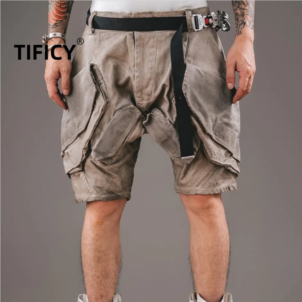 Three Dimensional Multi Pocket Deconstruction Splicing Casual Functional Work Pants Summer Men's Trendy Loose Shorts
Three Dimensional Multi Pocket Deconstruction Splicing Casual Functional Work Pants Summer Men's Trendy Loose Shorts