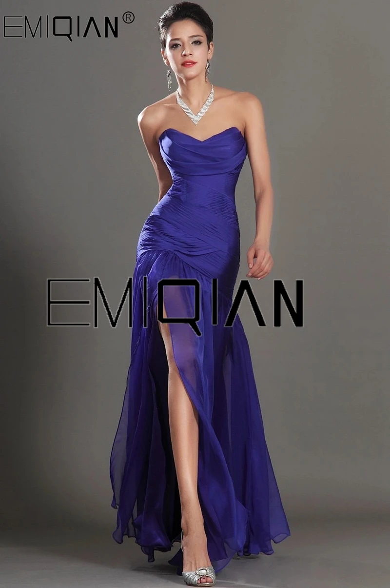 Sexy Stunning Sweetheart Neckline High Split Evening Dress Strapless Women's Formal Party Gown
Sexy Stunning Sweetheart Neckline High Split Evening Dress Strapless Women's Formal Party Gown