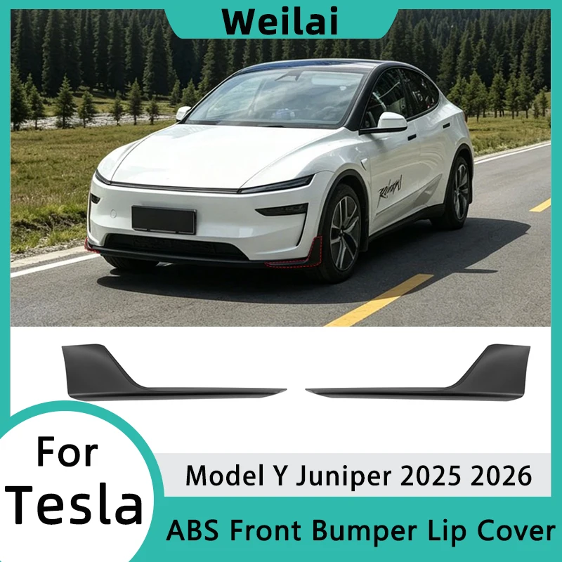Car Front Bumper Lip Cover For Tesla Model Y Juniper 2025 2026 ABS Bumper Lip Spoiler Body Trim Kits Auto Exterior Accessories
Car Front Bumper Lip Cover For Tesla Model Y Juniper 2025 2026 ABS Bumper Lip Spoiler Body Trim Kits Auto Exterior Accessories