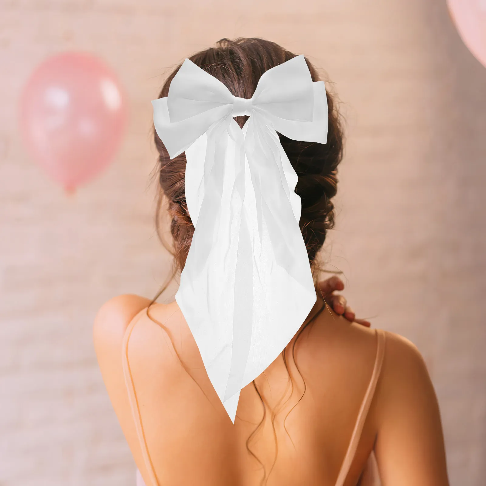 Bow Hair Clip Hairpin Large Classic Color Bowknot Long Style Hair Accessories for Women Wedding Birthday Party Prom
Bow Hair Clip Hairpin Large Classic Color Bowknot Long Style Hair Accessories for Women Wedding Birthday Party Prom