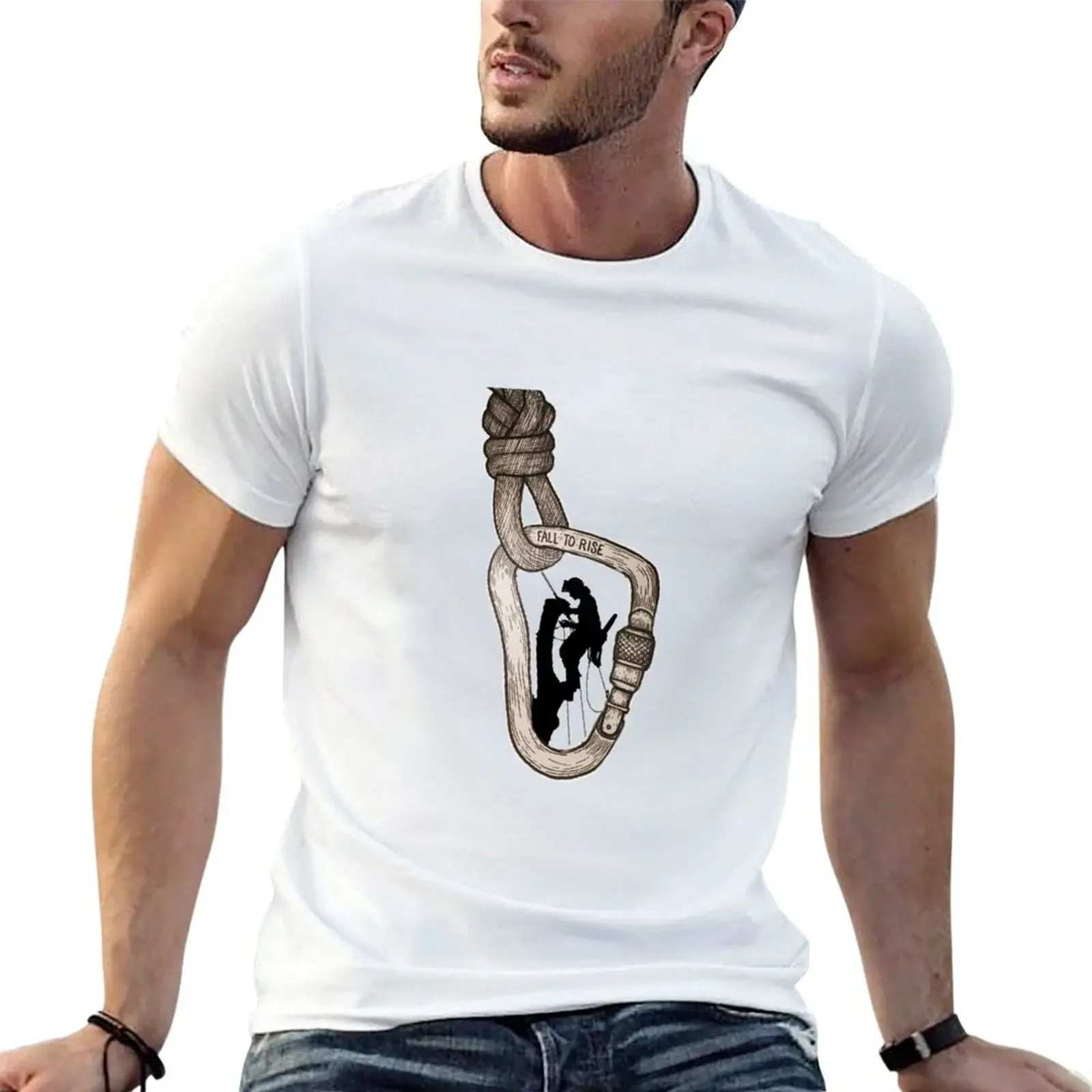 Tree climber arborist apparel T-Shirt summer top man t shirt cute clothes black t-shirts for men
Tree climber arborist apparel T-Shirt summer top man t shirt cute clothes black t-shirts for men
