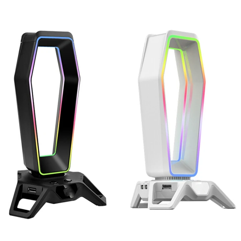 RGB Headset Stand Multi-Functional Headphone Holder Hanger Display Shelf With 3 Virtual 7.1 Surround Sound Port
RGB Headset Stand Multi-Functional Headphone Holder Hanger Display Shelf With 3 Virtual 7.1 Surround Sound Port