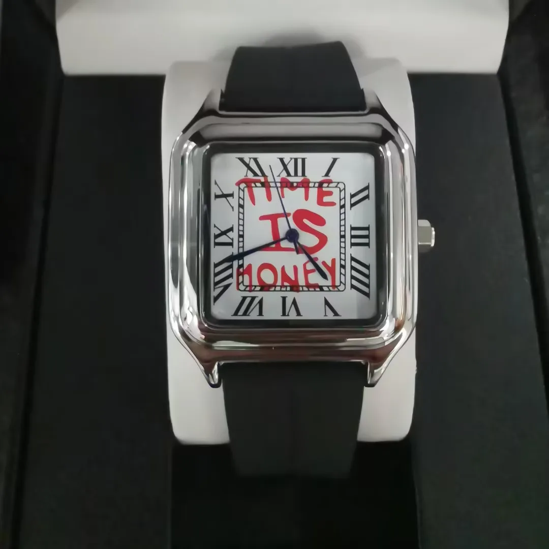 TIME IS MONEY Men's Waterproof Luxury Business Quartz Watch Stainless Steel Alloy Square Dial with Silicone Strap
TIME IS MONEY Men's Waterproof Luxury Business Quartz Watch Stainless Steel Alloy Square Dial with Silicone Strap
