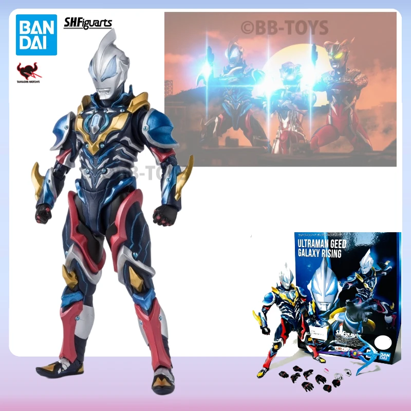 В наличии Bandai S.H. Фигуртс Ультрамен серия SHF Geed Galaxy поднимающаяся подвижная аниме экшн-фигурка коллекционные оригинальные игрушки
В наличии Bandai S.H. Фигуртс Ультрамен серия SHF Geed Galaxy поднимающаяся подвижная аниме экшн-фигурка коллекционные оригинальные игрушки